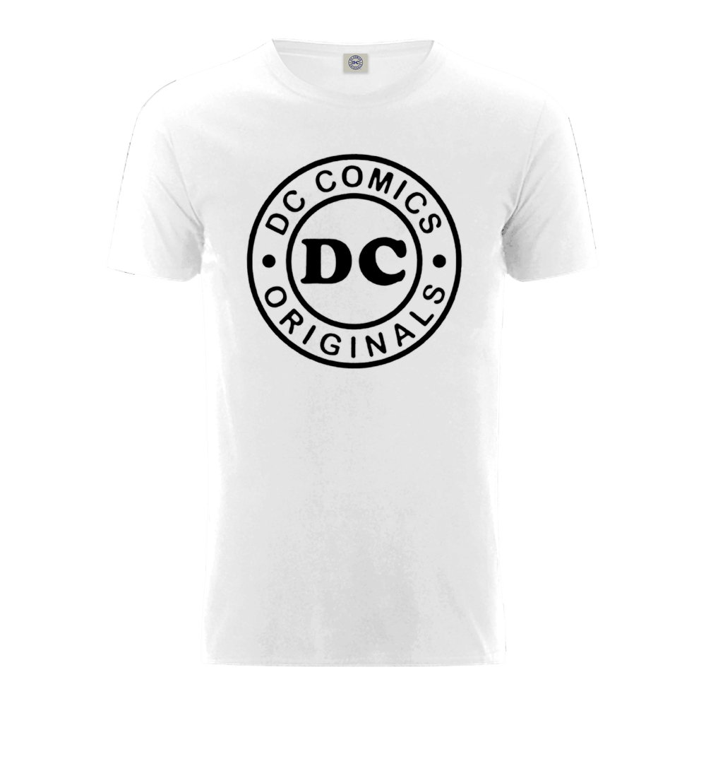 DC Comics Originals Logo T-Shirt - Weiß - S Bild 1