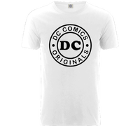 DC Comics Originals Logo T-Shirt - Weiß