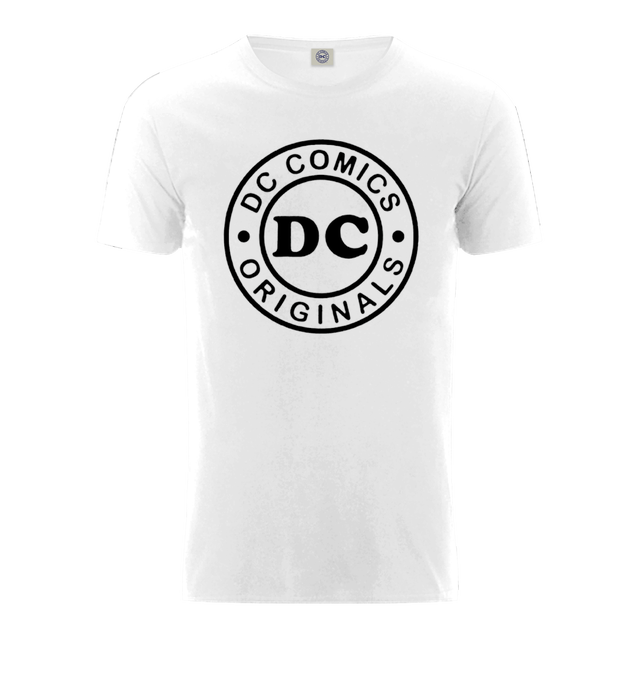 DC Comics Originals Logo T-Shirt - Weiß