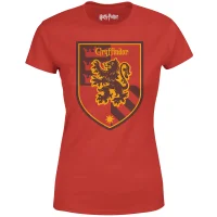 Harry Potter Gryffindor Damen T-Shirt - Rot - undefined undefined