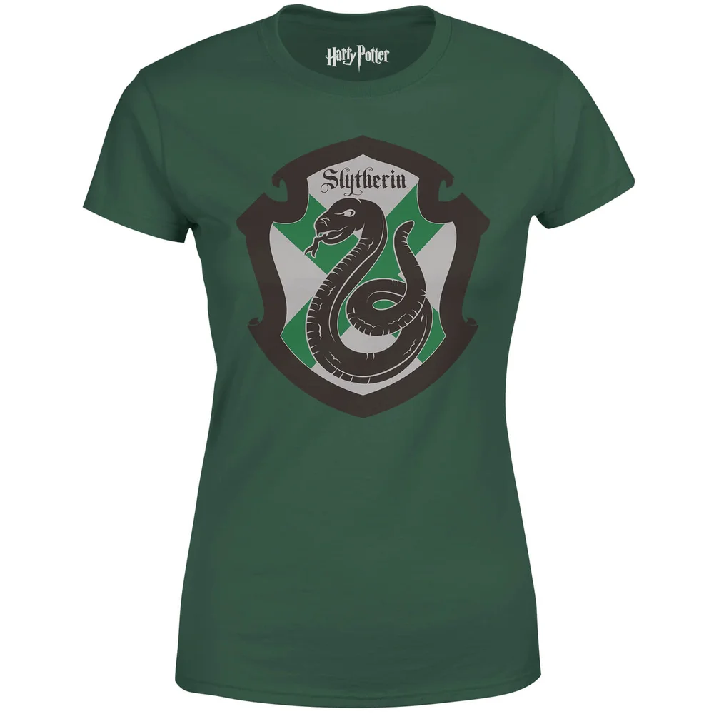 Harry Potter Slytherin House Damen T-Shirt - Grün - S Bild 1
