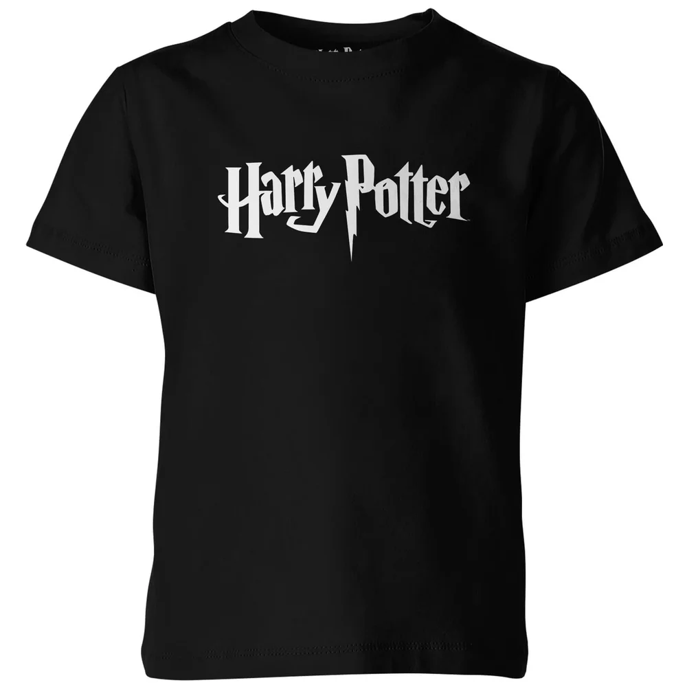 Harry Potter Logo Kinder T-Shirt - Schwarz - 3-4 Jahre Bild 1