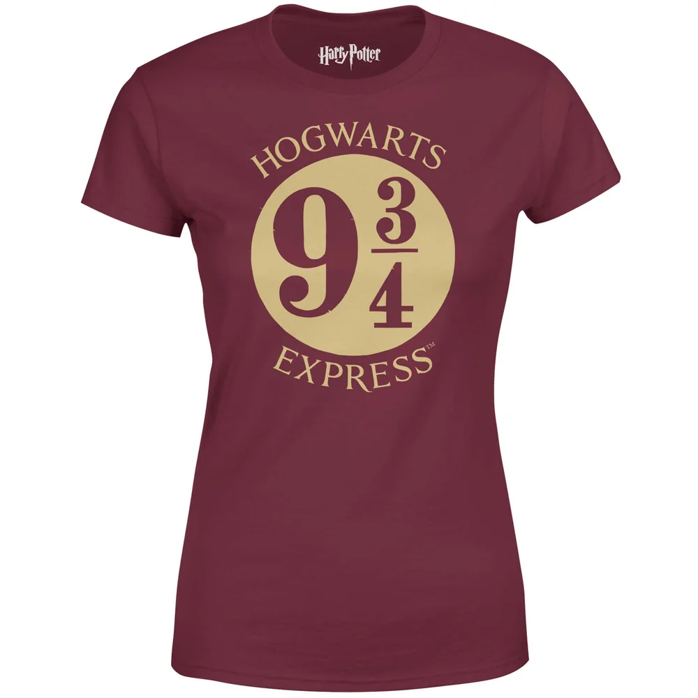 Harry Potter Platform Burgundy Damen T-Shirt - M Bild 1