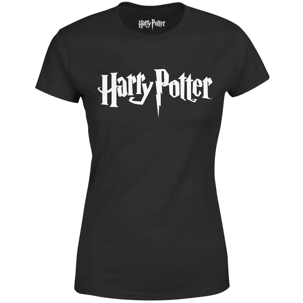 Harry Potter Logo Schwarz Damen T-Shirt - S Bild 1