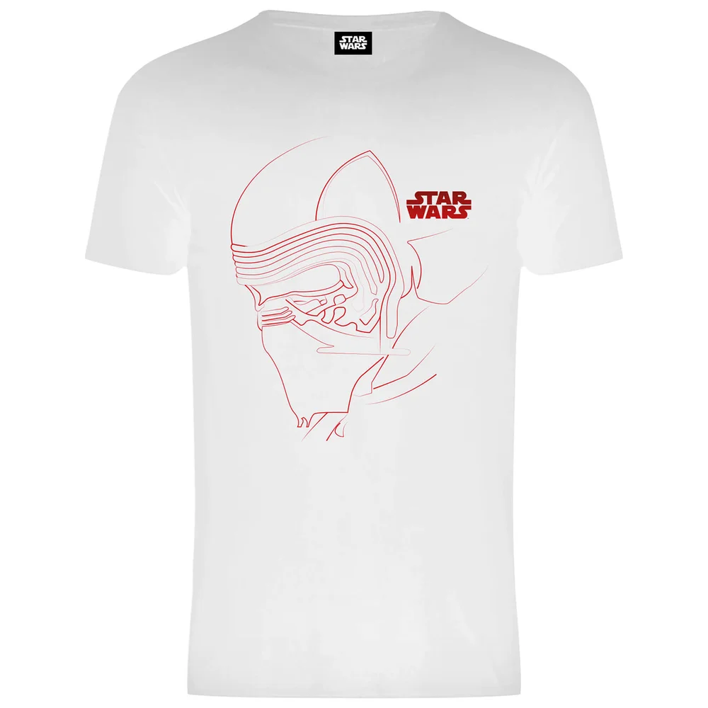 Star Wars Die letzten Jedi (The Last Jedi) Storm Trooper Logo Männer T-Shirt - Weiß - S - Weiß Bild 1