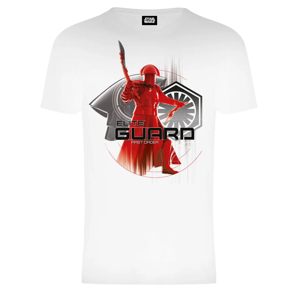 Star Wars Die letzten Jedi (The Last Jedi) Elite Guard Männer T-Shirt - Weiß - S - Weiß Bild 1