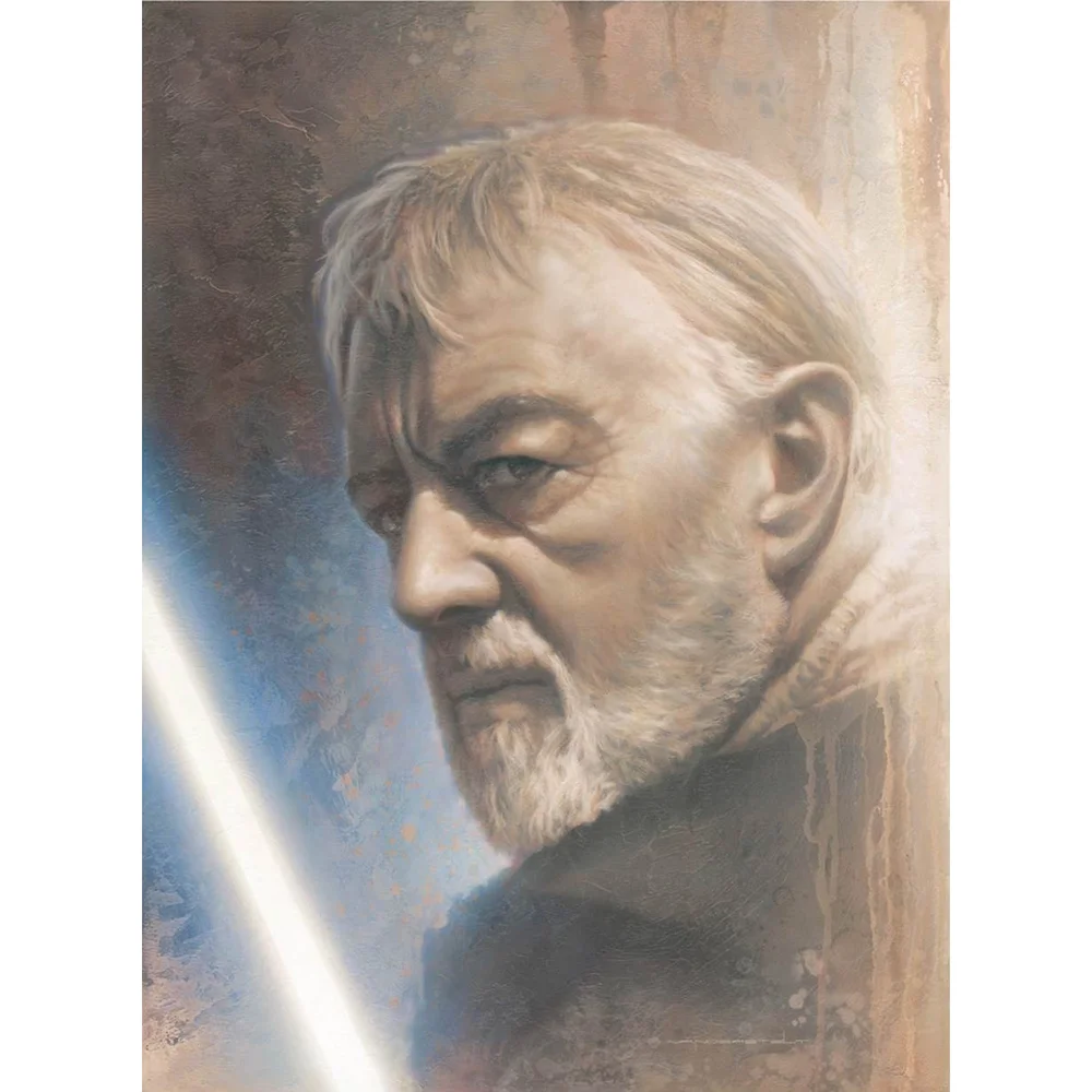 Star Wars Timeless Series: Print #1 - Obi-Wan von Jerry Vanderstelt - Zavvi UK Exklusiv Bild 1