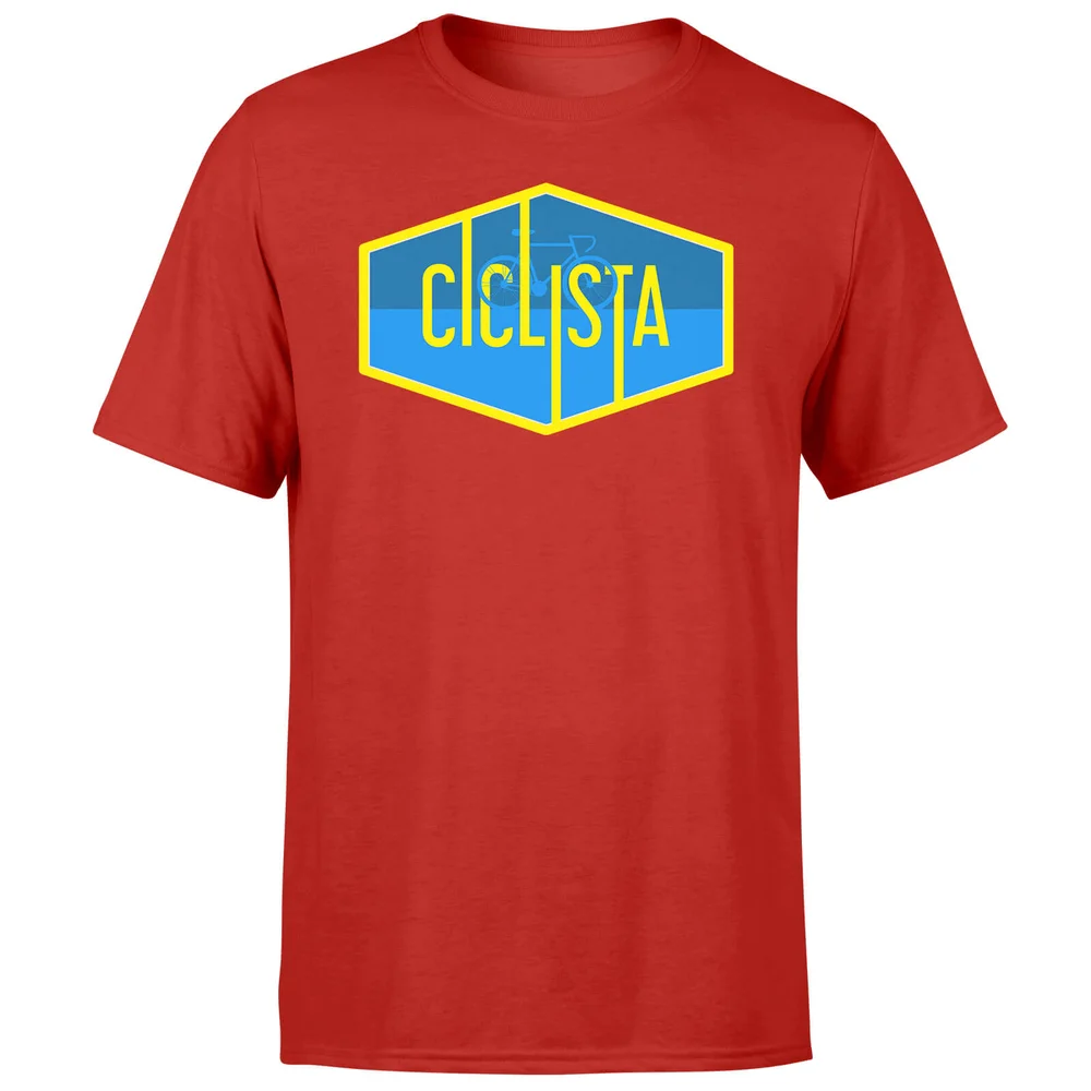 Ciclista Men's Red T-Shirt - S Bild 1