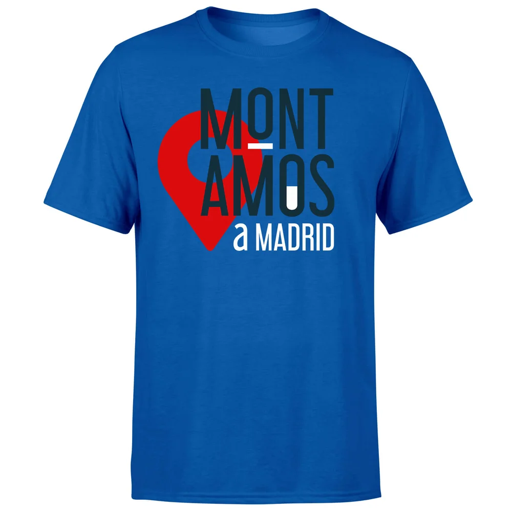Mont Amos A Madrid Blue T-Shirt - M Bild 1