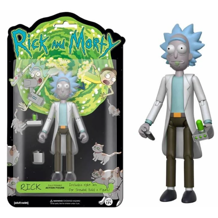 Articulated Action Figure: Rick and Morty - Rick Bild 1