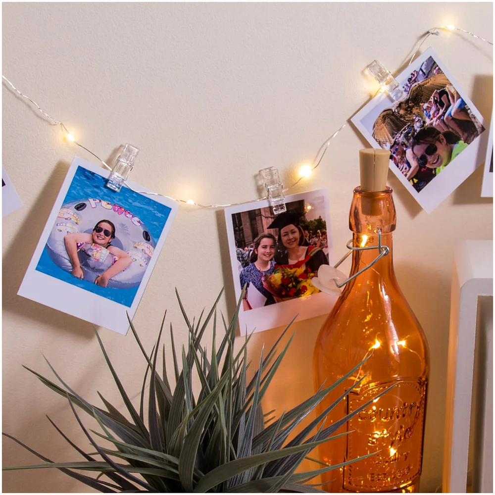 Fotoklammer Lichterkette Bild 1