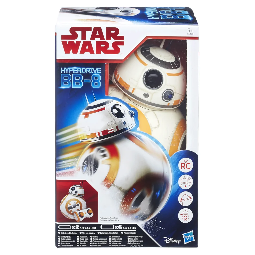 Hasbro Star Wars Episode 8: Hyperdrive BB-8 Bild 1