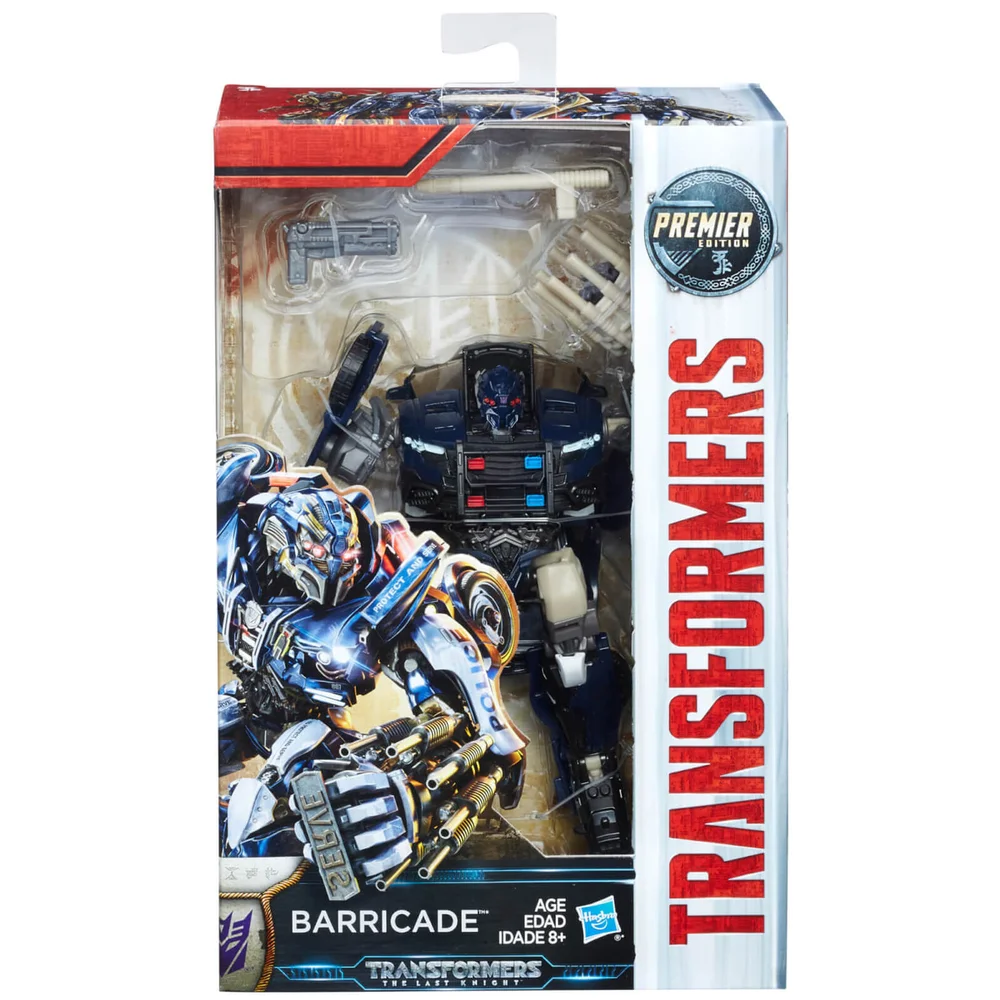 Transformers The Last Knight: Premier Edition Barricade Action Figure Bild 1
