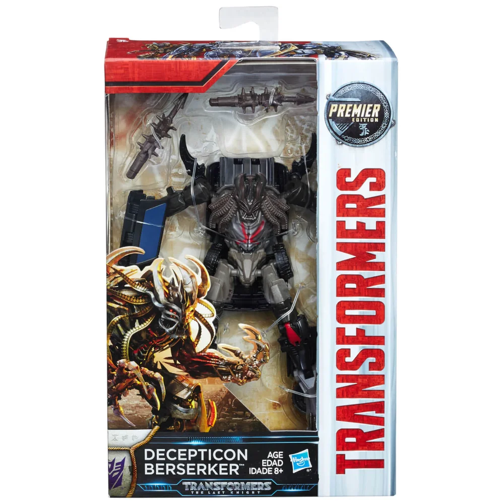 Transformers The Last Knight: Premier Edition Deception Beserker Action Figure Bild 1