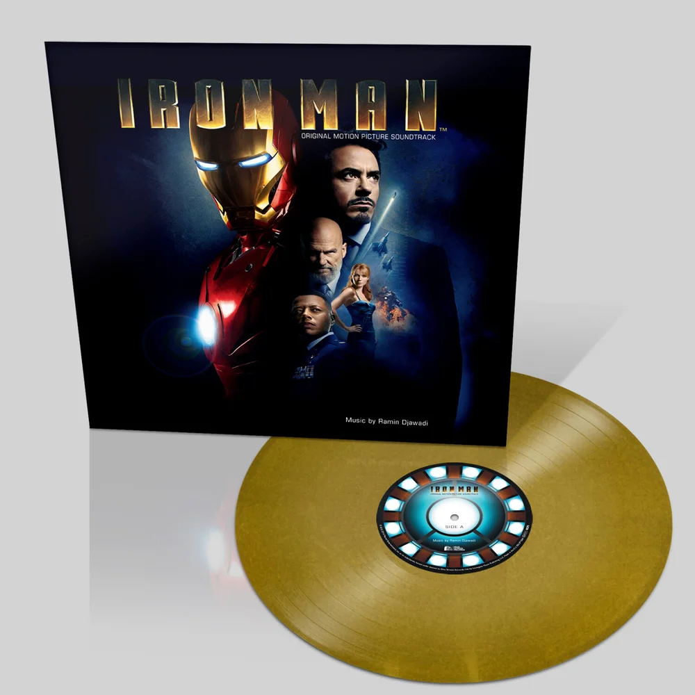 Iron Man: The Original Motion Picture Soundtrack OST – Zavvi Exclusive - Limited Coloured Gold Vinyl (500 Worldwide Only) Bild 1