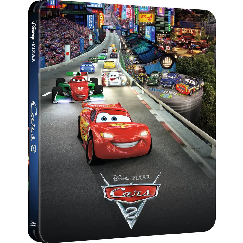 Cars 2 - Zavvi UK Exklusives Limited Edition Steelbook Bild 1