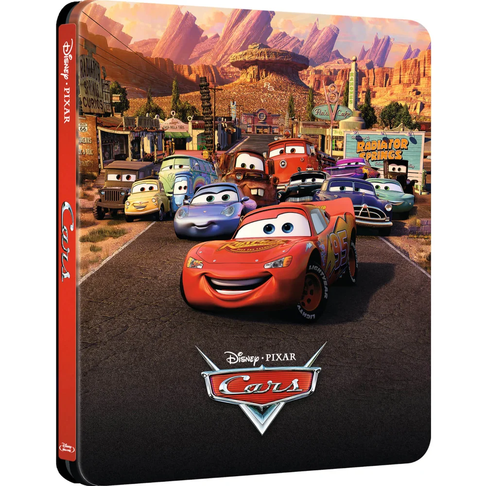 Cars - Zavvi UK Exklusives Limited Edition Steelbook Bild 1