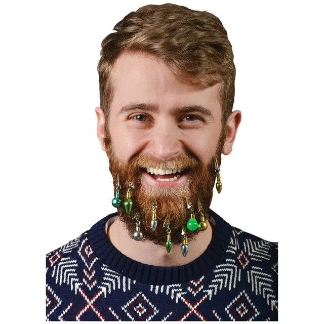 Weihnachts-Bart-Kugeln