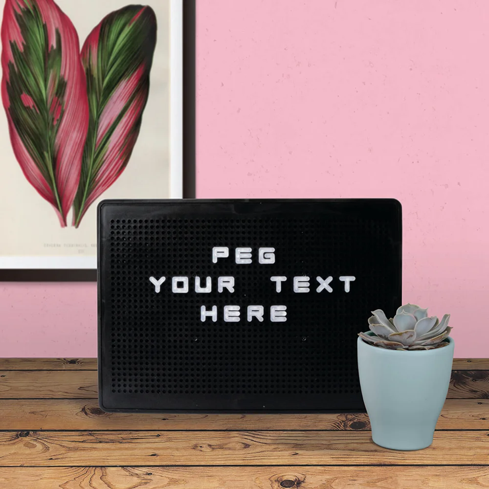 A4 Light Up Pegboard Bild 1