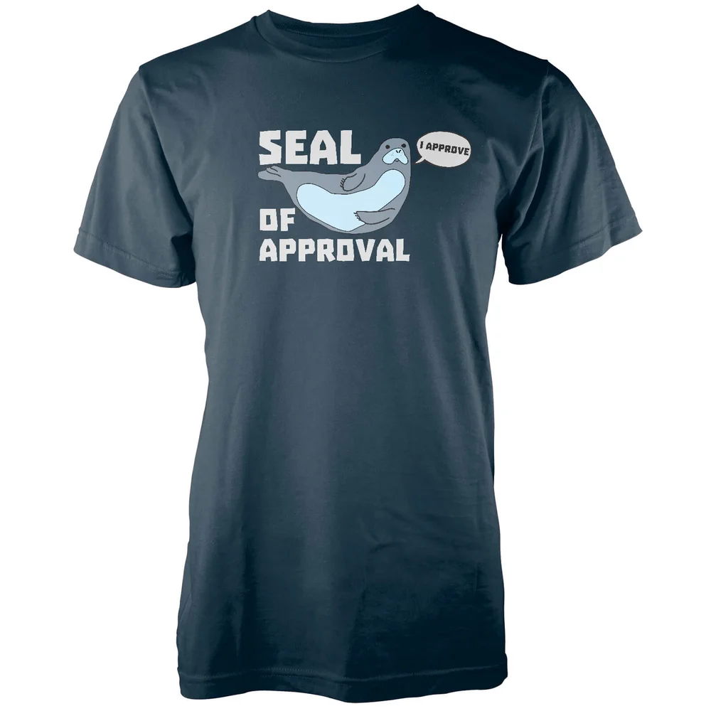 Seal Of Approval Navy T-Shirt - M Bild 1