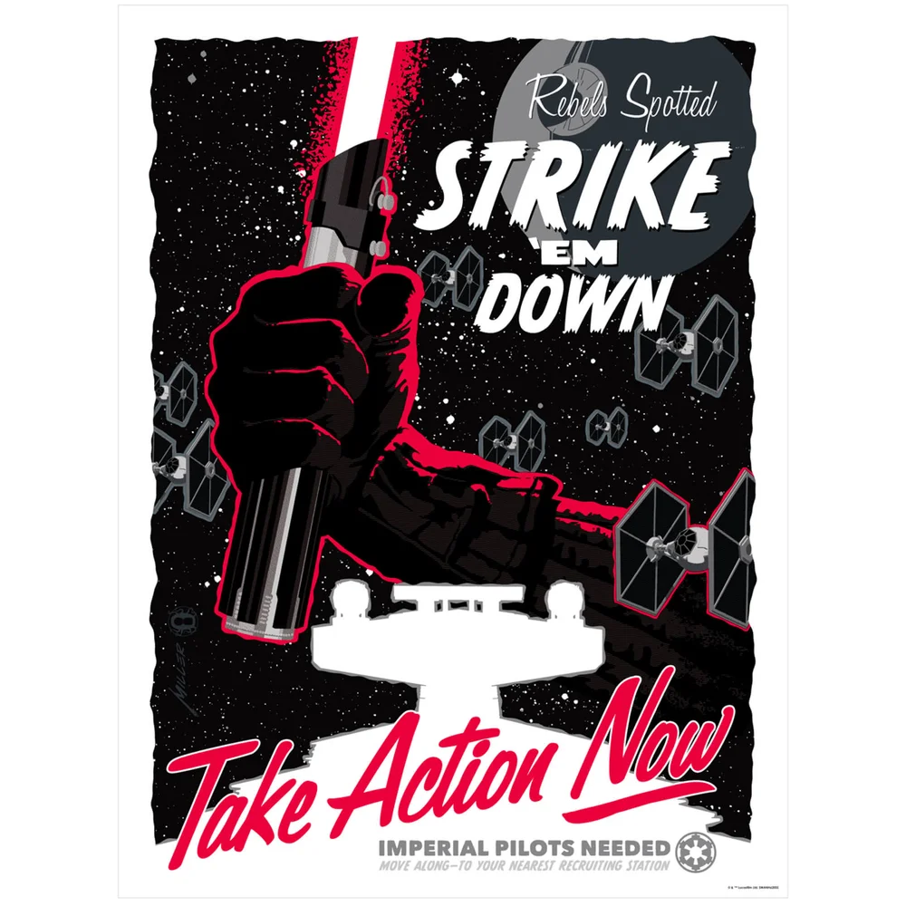 Star Wars - Take Action Now Print by Brian Miller (457mm x 610mm) Bild 1