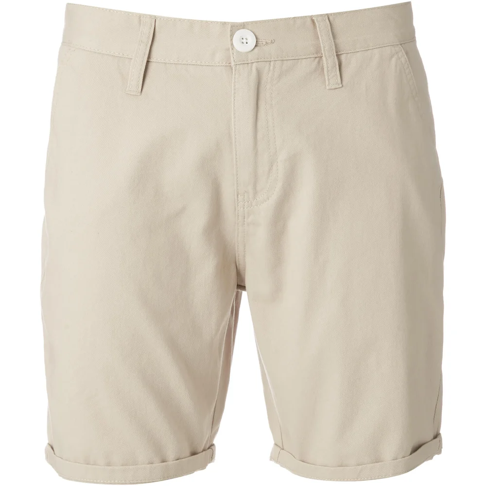 Brave Soul Men's Smith Chino Shorts - Stone - S Bild 1