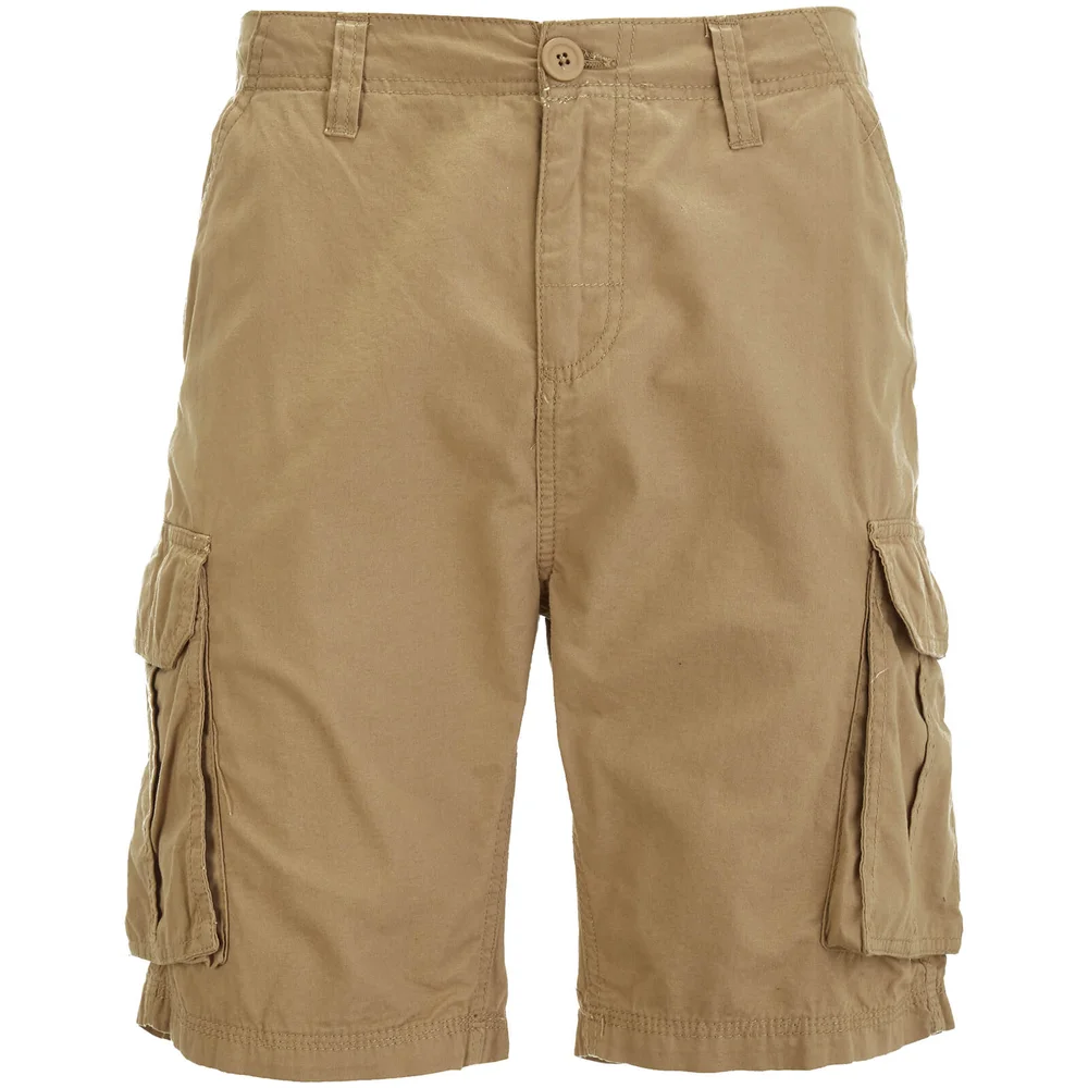 Brave Soul Men's Riverwood Cargo Shorts - Stone - S Bild 1
