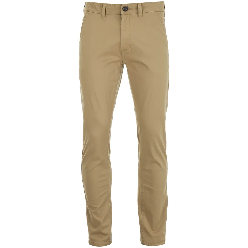 Brave Soul Men's Armstrong Stretch Chinos - Stone - W30 Bild 1