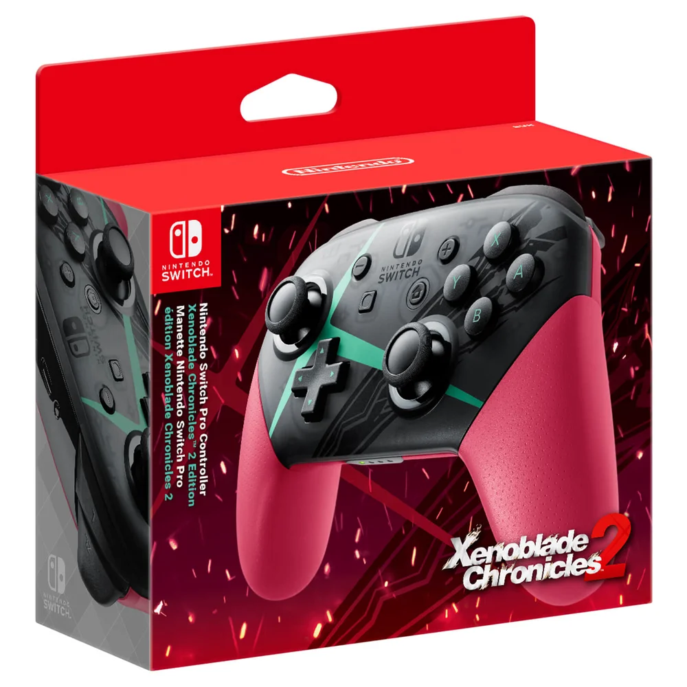 Nintendo Switch Pro Controller Xenoblade Chronicles 2 Edition Bild 1