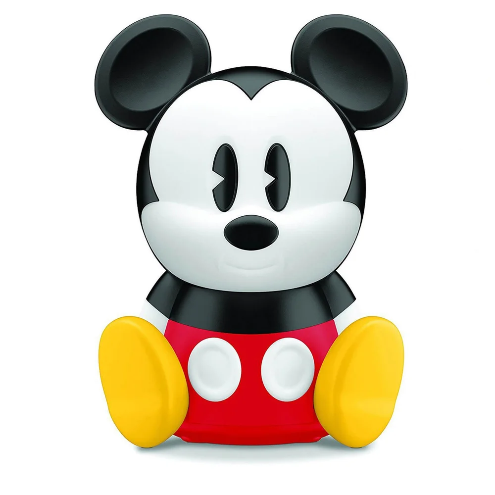 Philips Disney Sleep Time Mickey Children's Night Light and Wake up Light - Black/Red Bild 1