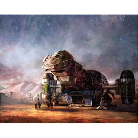 Firefly Rendezvous Giclee auf Papier von Acme Archive Künstler Cliff Cramp UK Exclusive (55 x 43cm ) (Nur 100 Auflagen) Bild 1