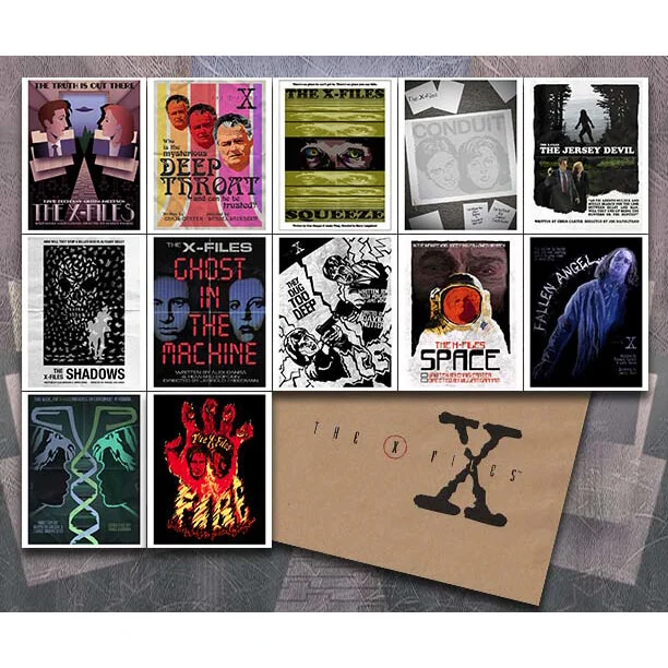 X-Files Season 1 Set aus 12 Lithograph Prints von Acme Archive Künstler J.J. Lendl - (Nur 100 Auflagen) Bild 1