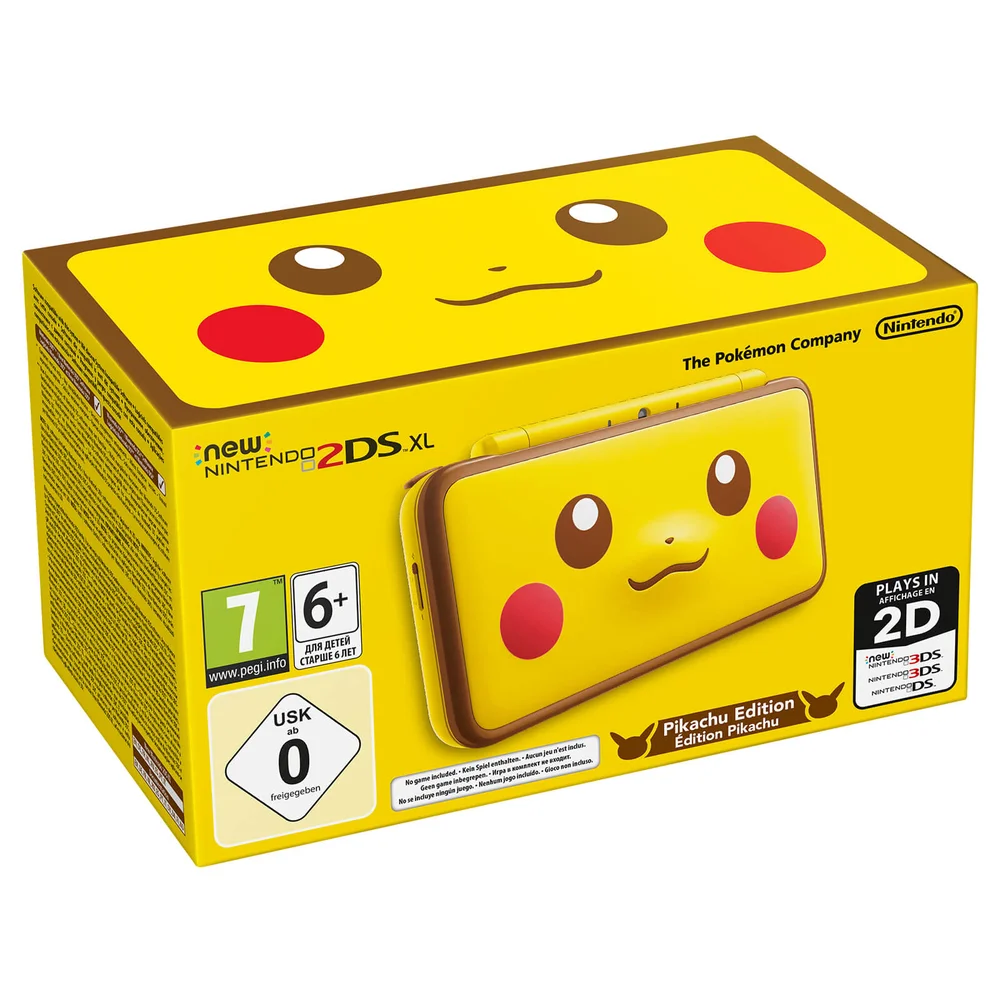 New Nintendo 2DS XL Pikachu Edition Bild 1