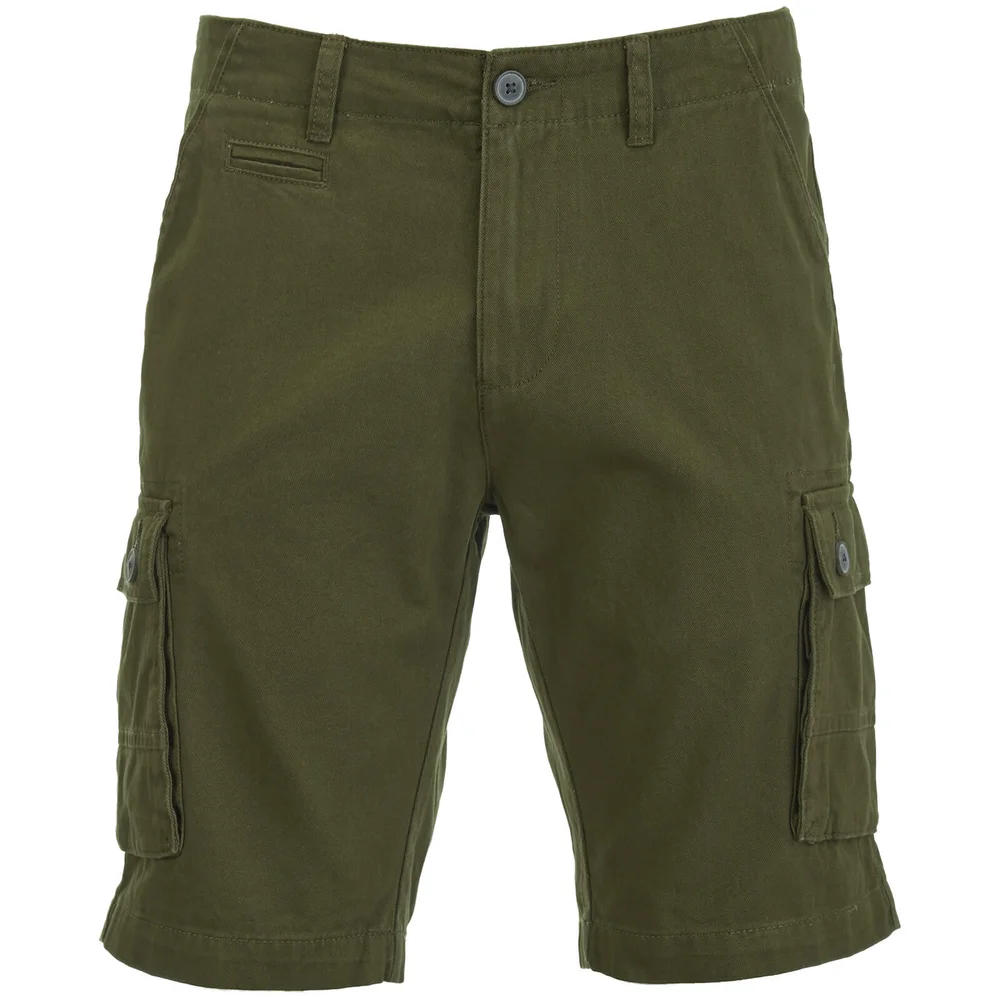 Brave Soul Men's Miles Shorts - Khaki - S - Grün Bild 1