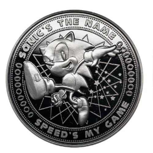 Limited Edition Sonic Sammlermünze - Silber Edition Bild 1