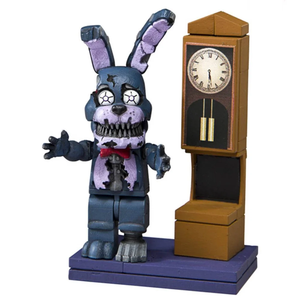McFarlane Five Nights At Freddy's Grandfather Clock With Nightmare Bonnie (Micro Set) Bild 1