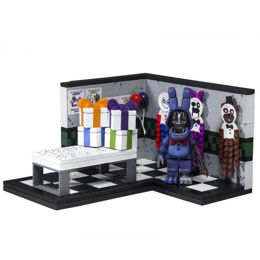 McFarlane Five Nights At Freddy's Paper Pals Party With Withered Bonnie Small Action Figure Set Bild 1