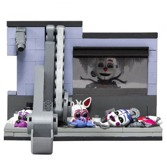 McFarlane Five Nights At Freddy's Scooping Room With Masked Ennard Medium Action Figure Set Bild 1