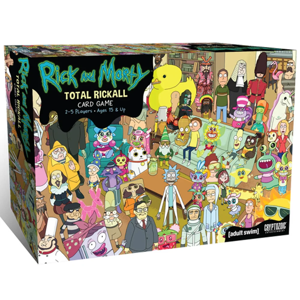 Total Rickall Rick and Morty Cooperative Card Game Bild 1