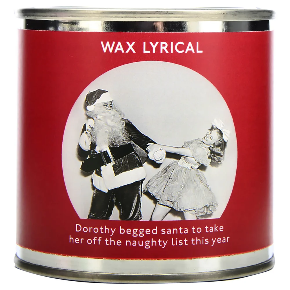 Wax Lyrical Enter-tin-ment Naughty List Wax Filled Candle Bild 1