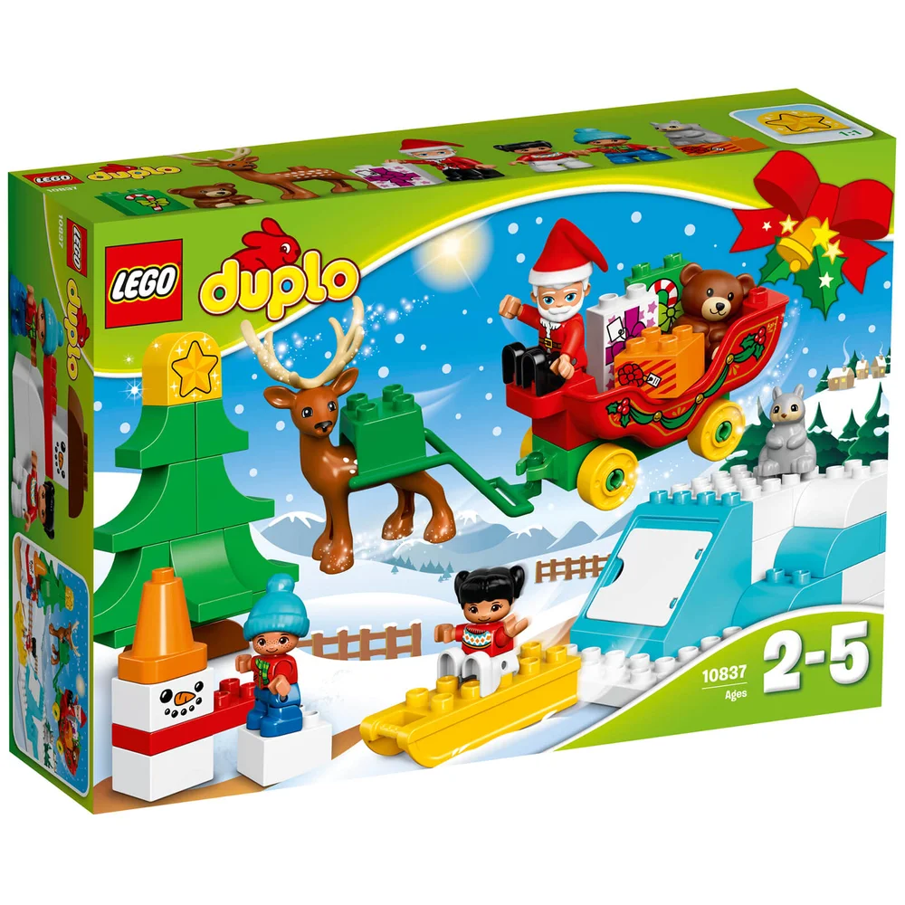 LEGO DUPLO: Winterspaß mit dem Weihnachtsmann (10837) Bild 1