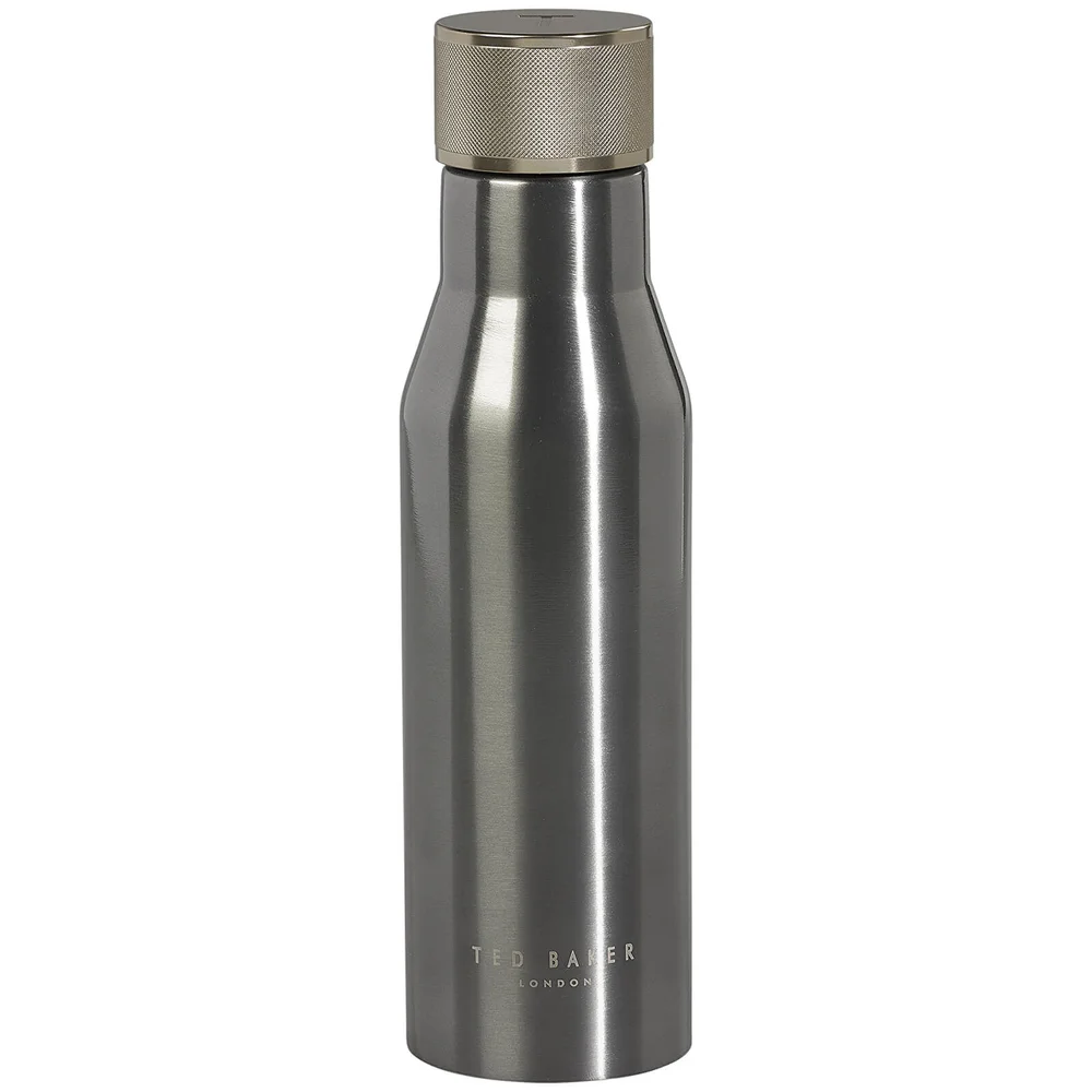 Ted Baker Water Bottle - Gunmetal Bild 1
