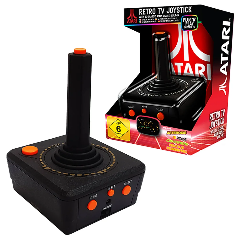BLAZE Atari Joystick im Retrostil mit TV-Anschluss Bild 1