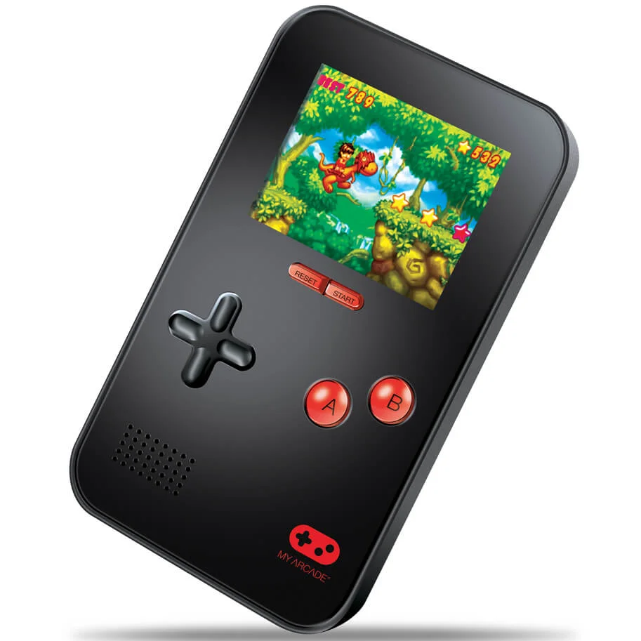 My Arcade Go Gamer Portable 16-Bit Games Machine (Includes 220 Built In Games) - Red / Black Bild 1