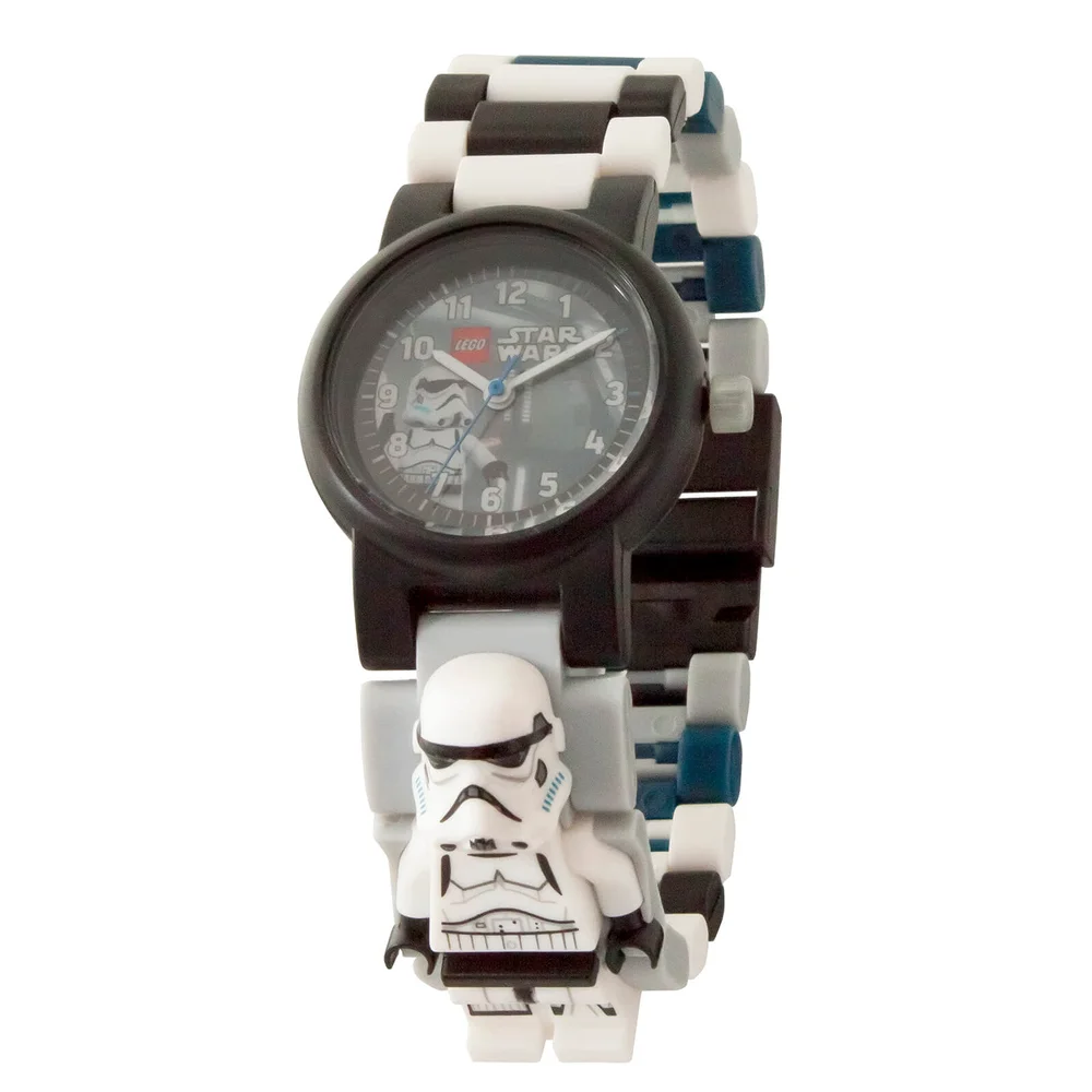 LEGO Star Wars Kinderuhr mit Sturmtruppler-Minifigur Bild 1