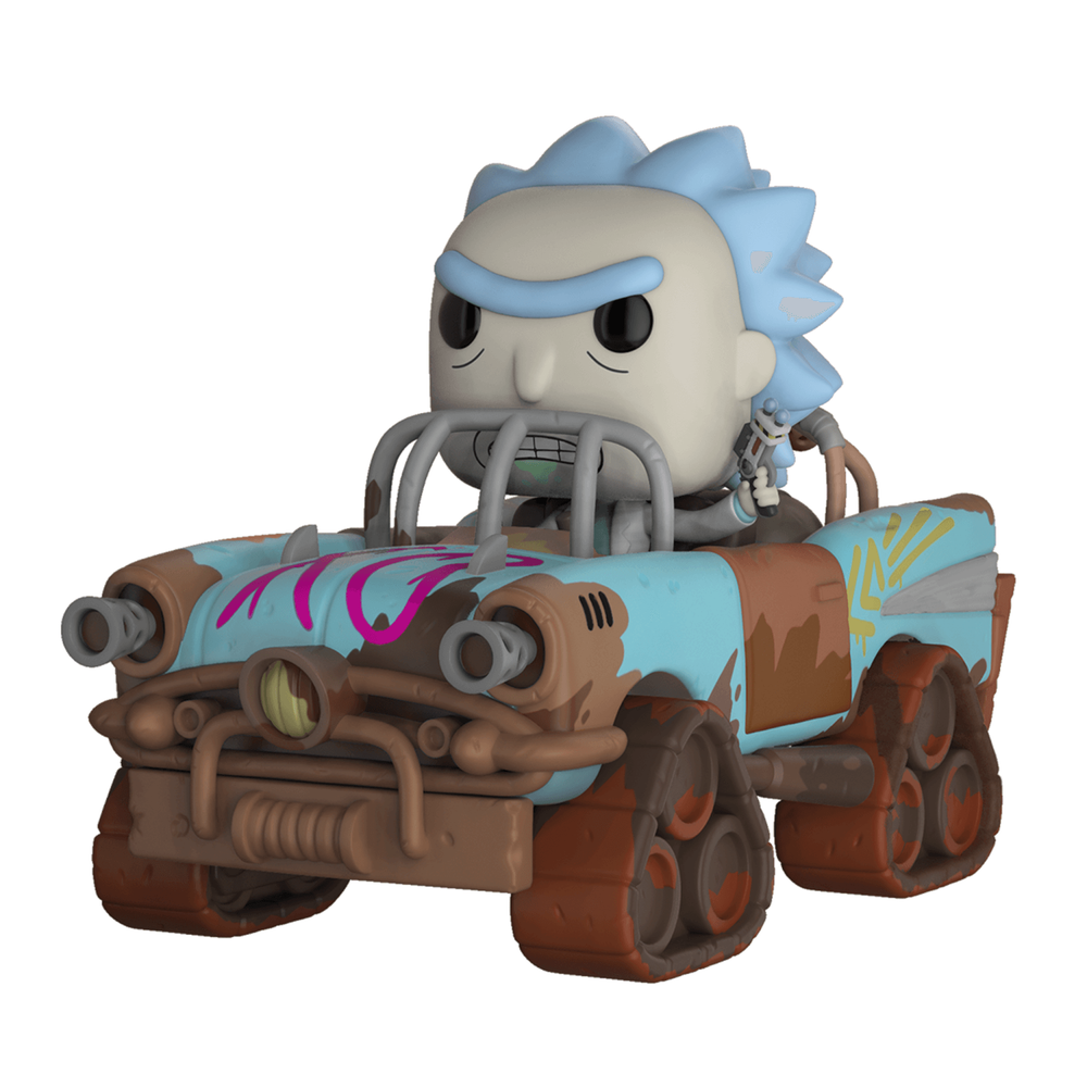 Rick and Morty Mad Max Rick Pop! Vinyl Figur Bild 1