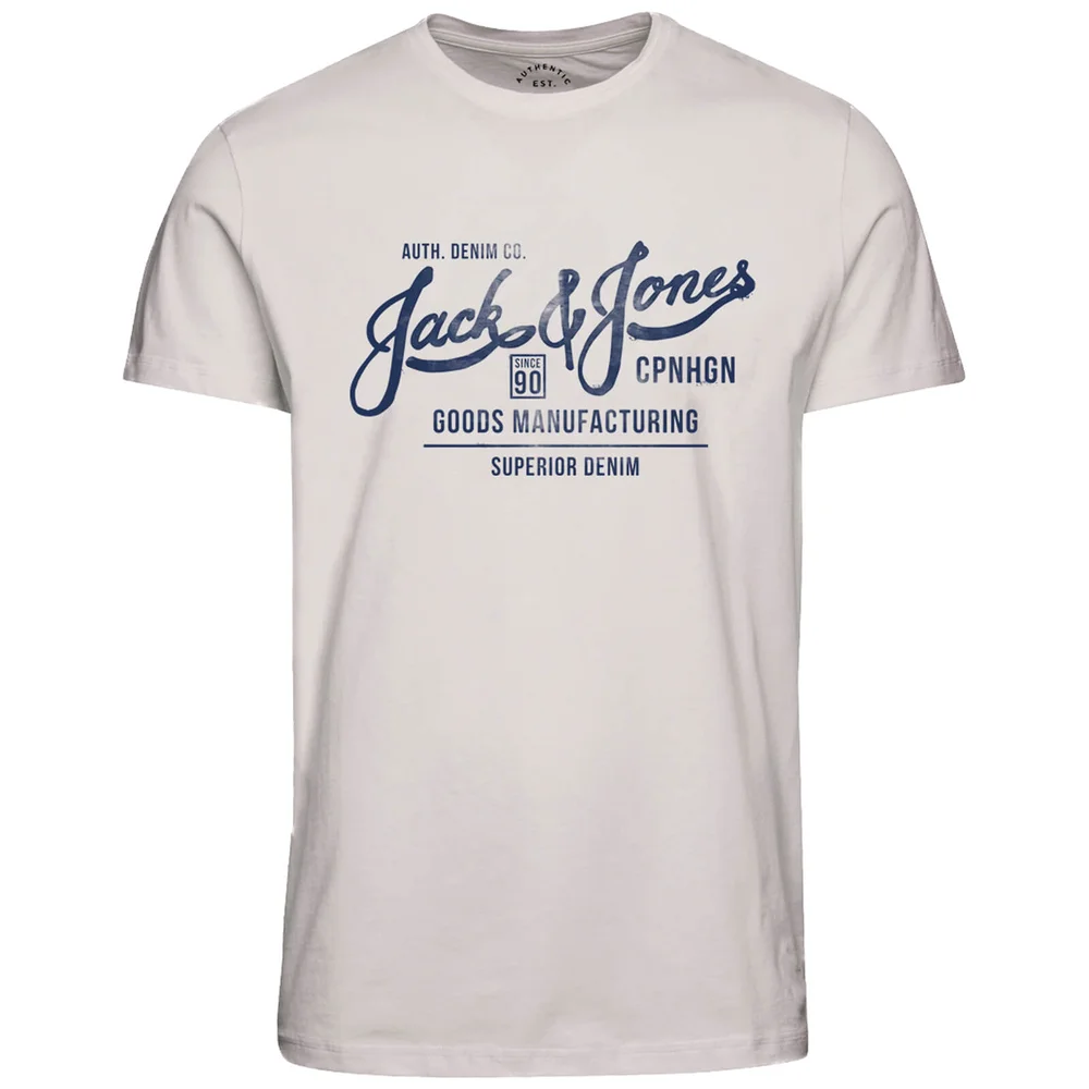Jack & Jones Originals Men's Slack T-Shirt - Cloud Dancer - S - Weiß Bild 1
