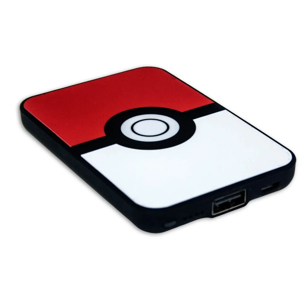 Pokemon Pokeball Kreditkartengröße Powerbank (5000mAh) Bild 1