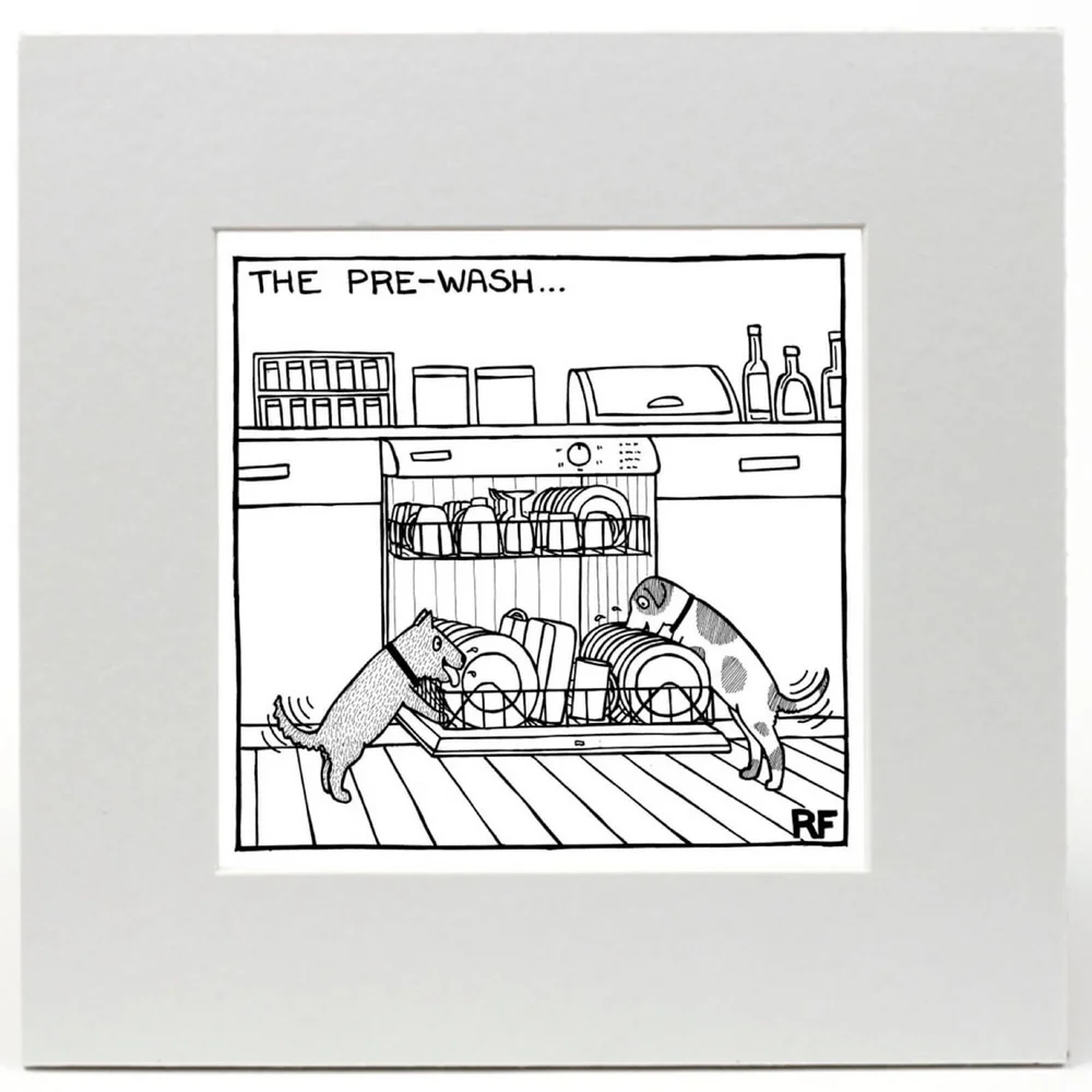 Off the Leash Pre Wash Kunstdruck in limitierter Auflage Bild 1