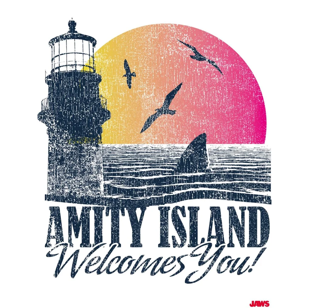 Jaws Amity Welcomes You Limited Edition Art Print Bild 1
